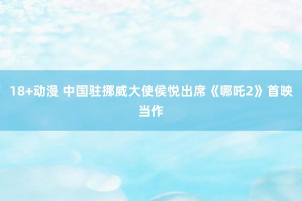 18+动漫 中国驻挪威大使侯悦出席《哪吒2》首映当作